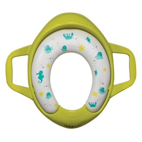 Réducteur de toilettes pour l'apprentissage de la propreté - Bbluv - Vert - Mixte - 9 mois et plus VERT 1 - vertbaudet enfant 