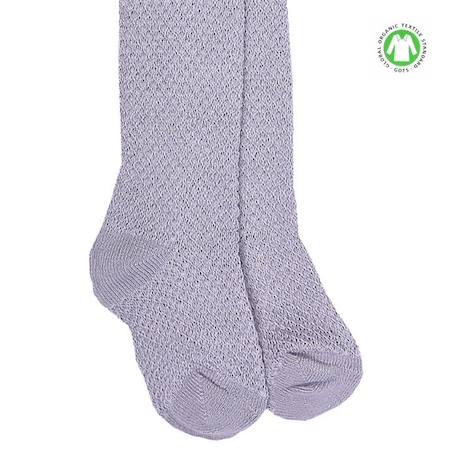 Collants bébé Mixte en coton biologique Gris GRIS+GRIS 5 - vertbaudet enfant 