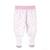 Pantalon bébé à pieds en coton bio, GIRLY ROSE 1 - vertbaudet enfant 