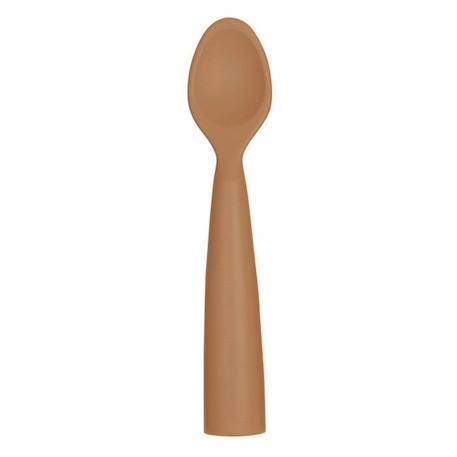 Couverts pour bébé en silicone - SEVIRA KIDS - Caramel - Dès la naissance - Motricité fine - Autonomie ORANGE 1 - vertbaudet enfant 