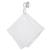 Doudou lange - SEVIRA KIDS - Jeanne Blanc - Attache tétine en gaze de coton - 40 cm x 40 cm - Mixte BLANC 1 - vertbaudet enfant 