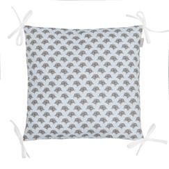 Sevira Kids - Taies de coussin pour tour de lit modulable, ESKIMO ELI Bleu TU  - vertbaudet enfant