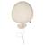 Ballon mural décoratif en gaze de coton BEIGE 2 - vertbaudet enfant 