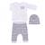 Ensemble vêtements Bébé 3 pièces en coton biologique - Best Friend BEIGE 1 - vertbaudet enfant 