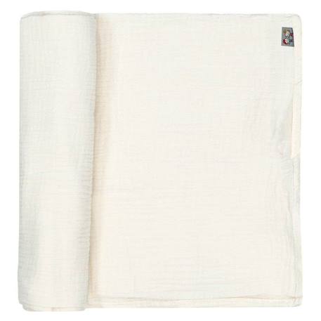 Maxi lange en gaze de coton Jeanne - Écru TU - Sevira Kids - Mixte - Beige - 120x120 cm BEIGE 1 - vertbaudet enfant 