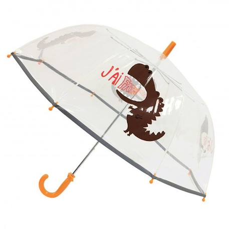 Garçon-Parapluie enfant transparent - Dinosaure