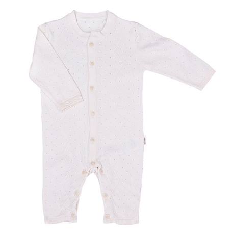 Combinaison bébé en tricot de coton bio BEIGE+BLEU+BLEU+BLEU+ROSE 8 - vertbaudet enfant 