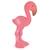 Grand hochet en caoutchouc naturel Flamant Rose et sa jolie boîte ROSE 2 - vertbaudet enfant 