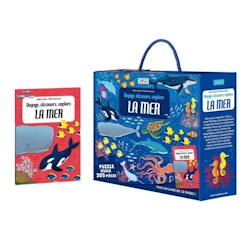 Jouet-Puzzle & Livre - Voyage - découvre - explore - La mer