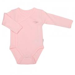 Bébé-Body-Body Kimono en coton biologique - Basic manches longues