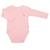 Body Kimono en coton biologique - Basic manches longues BLANC+ROSE 4 - vertbaudet enfant 