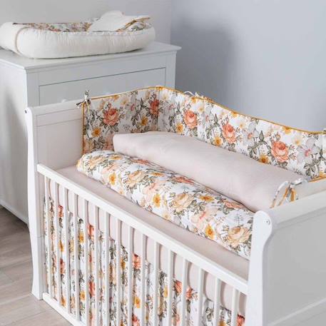 Parure de lit bébé en coton, Néo Vintage BLANC 2 - vertbaudet enfant 