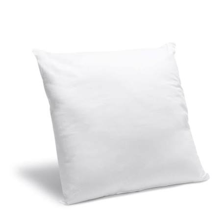 BLEU CALIN Oreiller Coton Bio - Confort Ferme - Enveloppe 100% coton issu de l'agriculture biologique certifié GOTS - 60x60cm BLANC 2 - vertbaudet enfant 