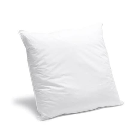 BLEU CALIN Oreiller 60x60cm Ferme - Doux et gonflant - Enveloppe 100% percale de coton BLANC 2 - vertbaudet enfant 