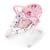 DISNEY BABY Transat Minnie Confettis, Vibrations, 2 Jouets, Harnais 3 point d'attache, Lavable en machine ROSE 1 - vertbaudet enfant 