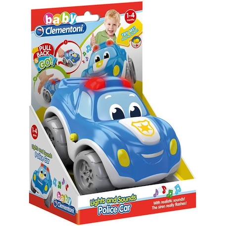 Clementoni -Voiture de police BLEU 5 - vertbaudet enfant 