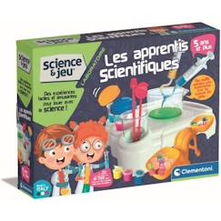 Jouet-Jeux éducatifs-Jeux scientifiques-Clémentoni - Les apprentis scientifiques