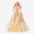 BARBIE JOYEUX NOEL BLONDE - BARBIE - HJX04 - POUPEE MANNEQUIN BARBIE JAUNE 1 - vertbaudet enfant 