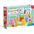 Clementoni - Cubes & Animaux Soft Clemmy - 6 cubes + 3 personnages + Livre ORANGE 1 - vertbaudet enfant 