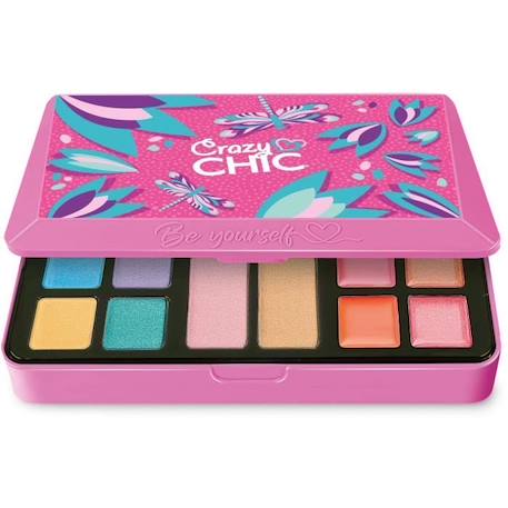 Clementoni - Palette de maquillage Crazy Chic - Be a dreamer - ROSE 2 - vertbaudet enfant 