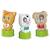 Clementoni - Cubes & Animaux Soft Clemmy - 6 cubes + 3 personnages + Livre ORANGE 2 - vertbaudet enfant 