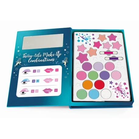 Clementoni - Palette de maquillage Fairy Style - Crazy Chic - Coffret fille avec miroir intégré BLANC 3 - vertbaudet enfant 