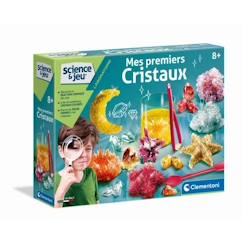 Jouet-Jeux éducatifs-Clementoni - Science & Jeu - Mes premiers cristaux