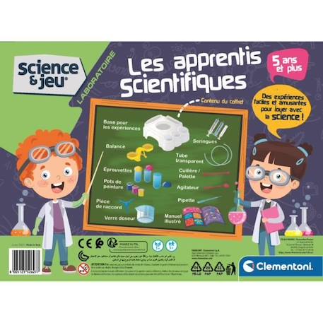 Clémentoni - Les apprentis scientifiques BLANC 4 - vertbaudet enfant 