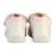 Sandales Geox Enfant - Blanc Rose Claire - Scratch - Elthan ROSE 4 - vertbaudet enfant 