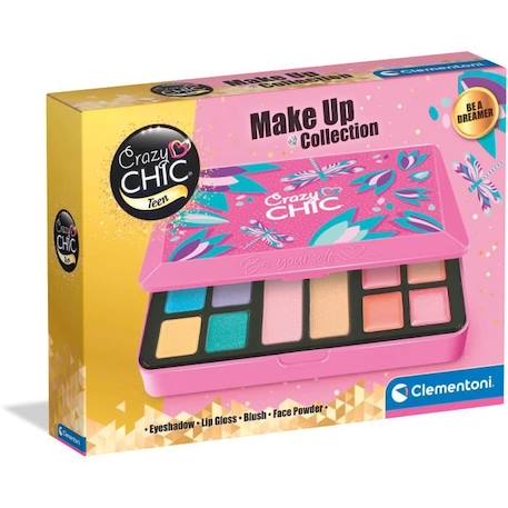 Clementoni - Palette de maquillage Crazy Chic - Be a dreamer - ROSE 1 - vertbaudet enfant 