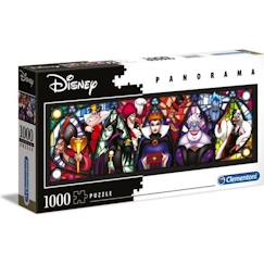 Jouet-Jeux éducatifs-Puzzle - CLEMENTONI - Disney Vilains - 1000 pièces - Multicolore - Dessins animés et BD