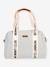 Sac à langer CHILDHOME Mommy Club Marron+Noir+Off white 20 - vertbaudet enfant 