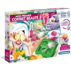 Jouet-Coffret Beauté DIY - Clementoni - Savons en forme de coquillages, papillons et soleils - Enfant 8 ans et plus