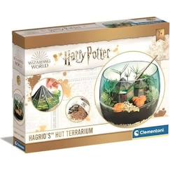 Jouet-Jeux éducatifs-Jeux scientifiques-Terrarium Harry Potter - CLEMENTONI - Cabane de Hagrid à reproduire