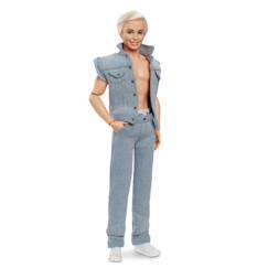 Jouet-Barbie Le Film-Poupée Ken® à collectionner, tenue en jean HRF27