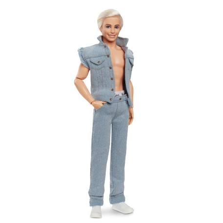 Barbie Le Film-Poupée Ken® à collectionner, tenue en jean HRF27 BLANC 1 - vertbaudet enfant 