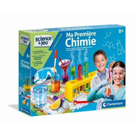 Clementoni - Science & Jeu - Ma première chimie JAUNE 1 - vertbaudet enfant 