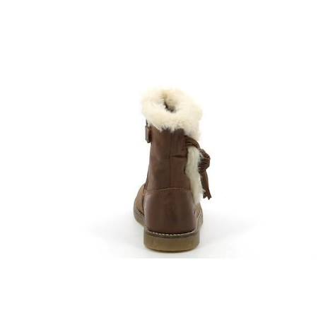 ASTER Boots Sacho marron MARRON 3 - vertbaudet enfant 