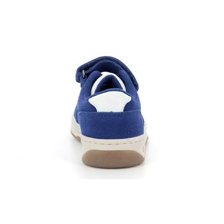 KICKERS Baskets basses Kikouak marine BLEU+ROUGE 3 - vertbaudet enfant 