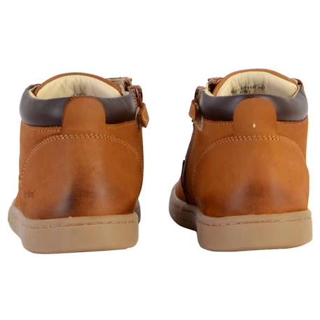 KICKERS Bottillons Tackland camel MARRON 4 - vertbaudet enfant 