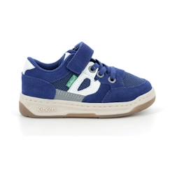 KICKERS Baskets basses Kikouak marine  - vertbaudet enfant