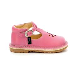 Chaussures-Chaussures fille 23-38-Ballerines, babies-ASTER Salomés Bimbo-2 rose