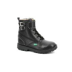 Chaussures-Chaussures fille 23-38-KICKERS Bottillons Groorock noir