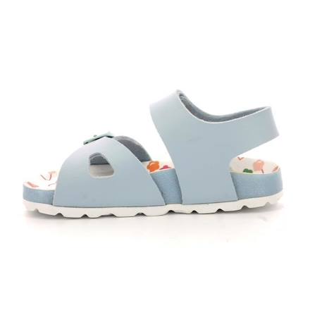 KICKERS Sandales Sunkro rose BLEU+JAUNE+ROSE 4 - vertbaudet enfant 