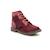 KICKERS Bottillons Kick Col rose ROSE 1 - vertbaudet enfant 