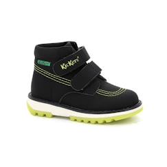 Chaussures-Chaussures garçon 23-38-KICKERS Bottillons Kickfun Rouge/noir