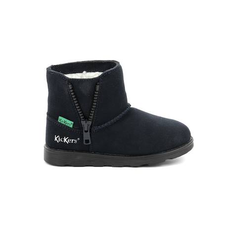 KICKERS Boots Aldiza marine BLEU 2 - vertbaudet enfant 