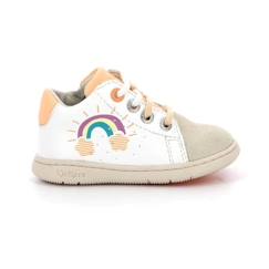 Chaussures-KICKERS Bottillons Kickblace blanc