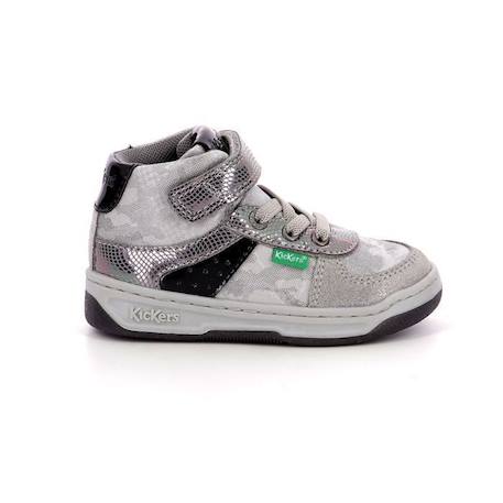 KICKERS Baskets hautes Kickalien noir BLANC+NOIR 1 - vertbaudet enfant 