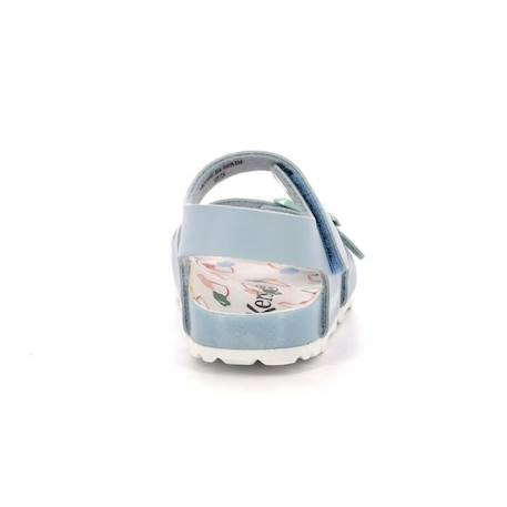 KICKERS Sandales Sunkro bleu BLEU+JAUNE+ROSE 3 - vertbaudet enfant 